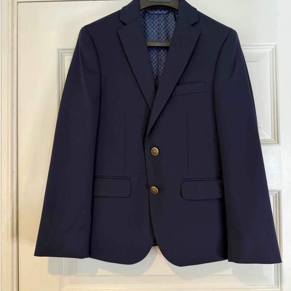 Classic Navy boys blazer.